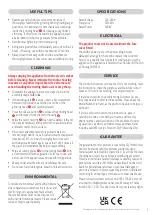 Предварительный просмотр 7 страницы SQ Professional BLITZ 5673 Instruction Manual