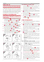 Предварительный просмотр 6 страницы SQ Professional Blitz Series Instruction Manual