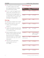 Предварительный просмотр 6 страницы SQ Professional MINI BLITZ CHOPPER Instruction Manual