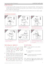 Предварительный просмотр 5 страницы SQ Professional Power Juicer Instruction Manual