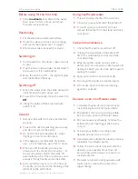 Предварительный просмотр 3 страницы SQ Professional Senza 5410 Instruction Manual