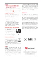 Предварительный просмотр 4 страницы SQ Professional SQPro Legacy Toaster Instruction Manual