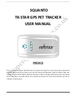 SQUANTO TK-STAR User Manual preview