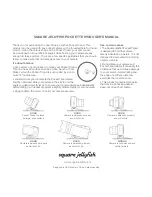 Предварительный просмотр 1 страницы Square Jellyfish Pocket Tripod User Manual