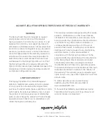 Предварительный просмотр 2 страницы Square Jellyfish SPRING User Manual