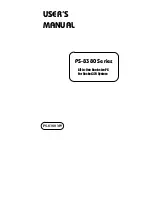 Preview for 1 page of Square One Industries PS-8380 M9 User Manual