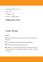 Preview for 5 page of Squareled Hi-Precision 500W RGBAL Zoom User Manual