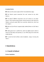 Preview for 6 page of Squareled Hi-Precision 500W RGBAL Zoom User Manual