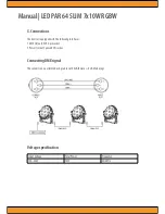 Preview for 4 page of Squareled LTH PRO.fessional Manual