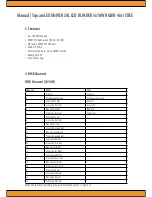 Предварительный просмотр 3 страницы Squareled MATRIX-5X10W Manual