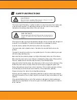 Preview for 3 page of Squareled Splash 200W Fresnel IP65 User Manual