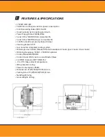 Preview for 5 page of Squareled Splash 200W Fresnel IP65 User Manual