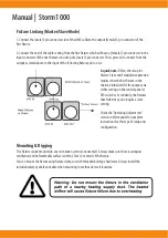 Предварительный просмотр 9 страницы Squareled Storm1000 Manual