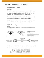 Preview for 8 page of Squareled tricolor ip65 User Manual