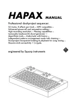 Squarp Instruments HAPAX Manual preview