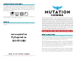 Preview for 1 page of Squirrel MUTATION User Manual