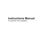 Предварительный просмотр 1 страницы Squirrel SD24-A3 Instruction Manual