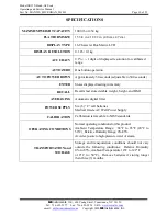 Preview for 10 page of SR Instruments SR Scales SR555i Operating And Service Manual