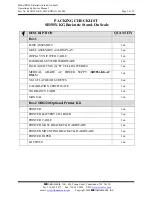 Предварительный просмотр 3 страницы SR Instruments SR Scales SR585i-KG Operating And Service Manual