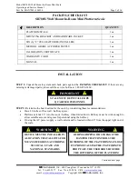 Предварительный просмотр 3 страницы SR Instruments SR Scales SR7005i Operating And Service Manual