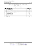 Предварительный просмотр 3 страницы SR Instruments SR Scales SRV712W Operating And Service Manual