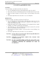 Preview for 6 page of SR Instruments SR Scales SRV947-BT Operating And Service Manual