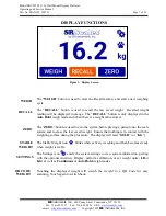 Предварительный просмотр 7 страницы SR Instruments SR Scales SRV95 Series Operating And Service Manual