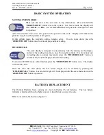 Preview for 9 page of SR Instruments SRScales SRV945 Operating And Service Manual