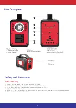 Preview for 2 page of SR PORTABLES THIA Instruction Manual