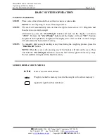 Preview for 8 page of SR Scales SR416i-KG Operating And Service Manual