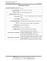 Preview for 8 page of SR Scales SR735i-KG Operating And Service Manual