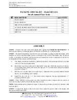 Preview for 3 page of SR Scales SRV411i Operating And Service Manual