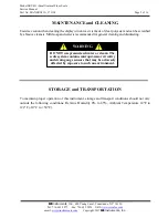 Preview for 5 page of SR Scales SRV411i Operating And Service Manual