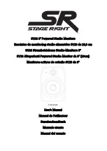 SR STAGE RIGHT 625881 User Manual preview