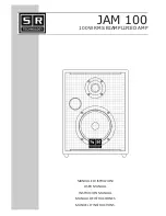 SR Technology JAM 100 User Manual preview