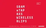 SRAM eTAP AXS WIRELESS BLIPS Frequently Asked Questions Manual предпросмотр