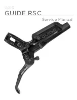 Предварительный просмотр 1 страницы SRAM GUIDE RSC 2015 Service Manual