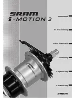 SRAM i-motion 3 Manual preview