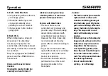 Preview for 2 page of SRAM P5 8/2005 40 Seiten Technical Documentation Manual