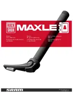 SRAM Rock Shox Maxle User Manual preview