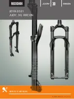 SRAM Rockshox 30 Gold RL Service Manual предпросмотр