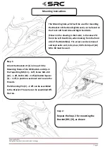 Предварительный просмотр 3 страницы SRC BMW-310GS-01-01-SL Mounting Instructions