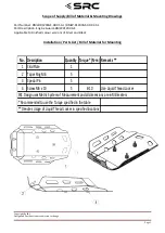 Preview for 1 page of SRC BMW-R1200GS-09-01-AL Mounting Instructions