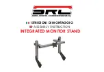 SRC INTEGRATED MONITOR STAND Manual предпросмотр