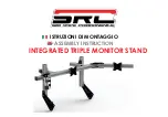 Предварительный просмотр 1 страницы SRC INTEGRATED TRIPLE MONITOR STAND Assembly Instruction Manual