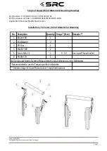 Preview for 1 page of SRC K-VS1000-07-01-SL Installation Instructions Manual