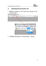 Предварительный просмотр 5 страницы SRM High Performance Ergometer Short Manual