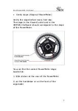 Предварительный просмотр 7 страницы SRM High Performance Ergometer Short Manual