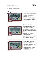 Предварительный просмотр 8 страницы SRM High Performance Ergometer Short Manual