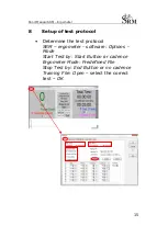 Предварительный просмотр 15 страницы SRM High Performance Ergometer Short Manual
